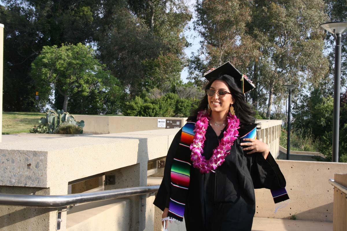 Graduates at Commencement