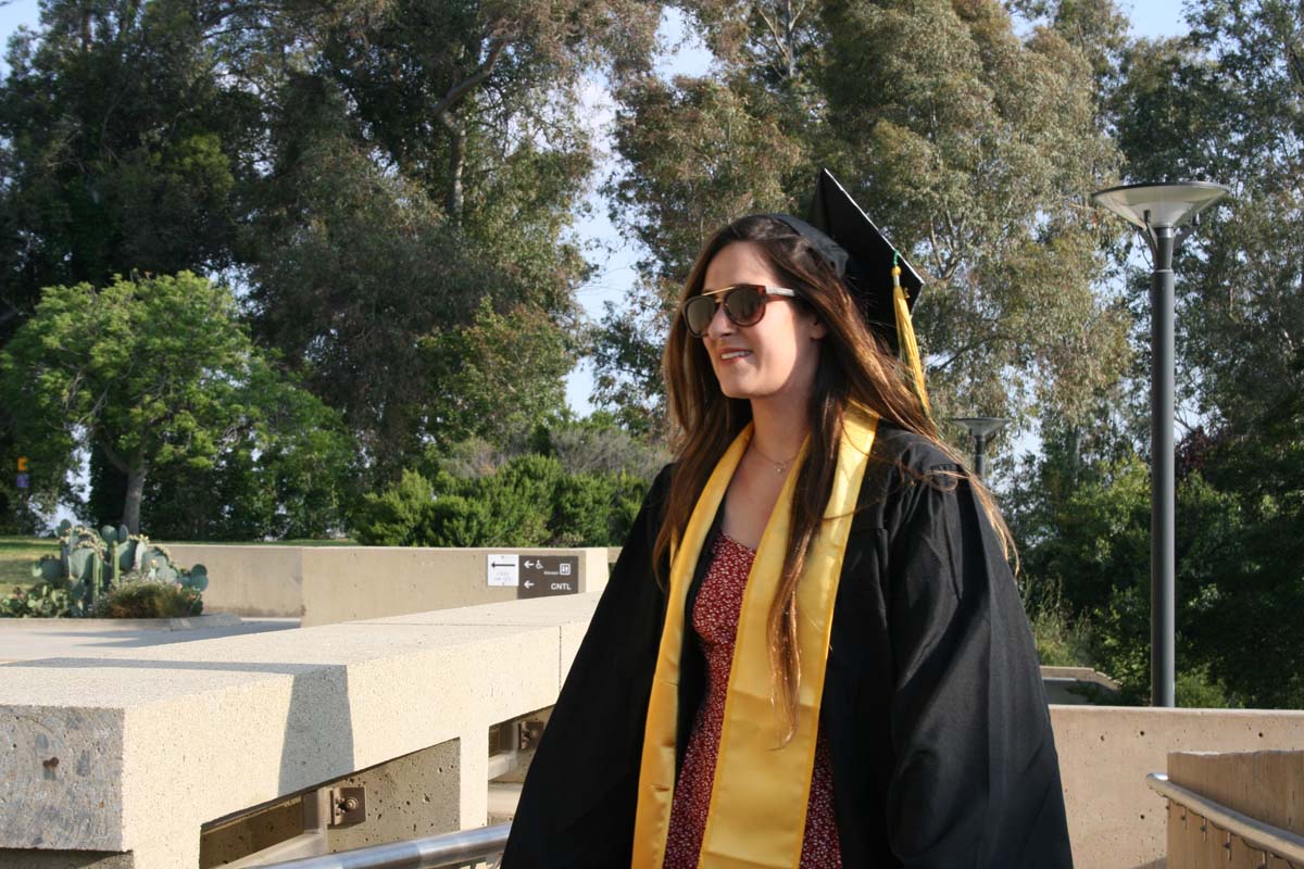 Graduates at Commencement