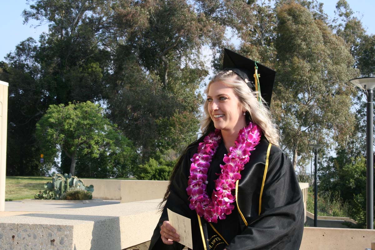 Graduates at Commencement