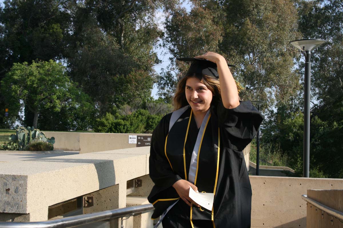 Graduates at Commencement