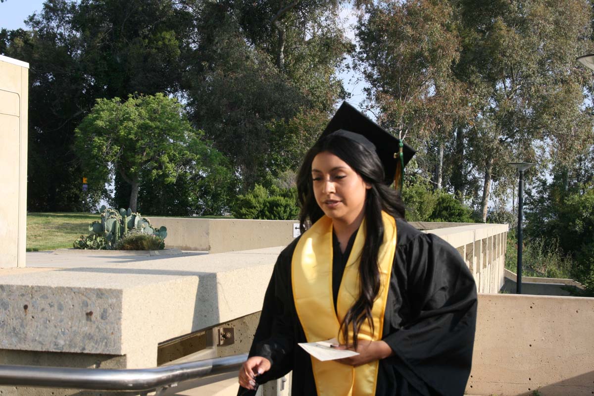 Graduates at Commencement