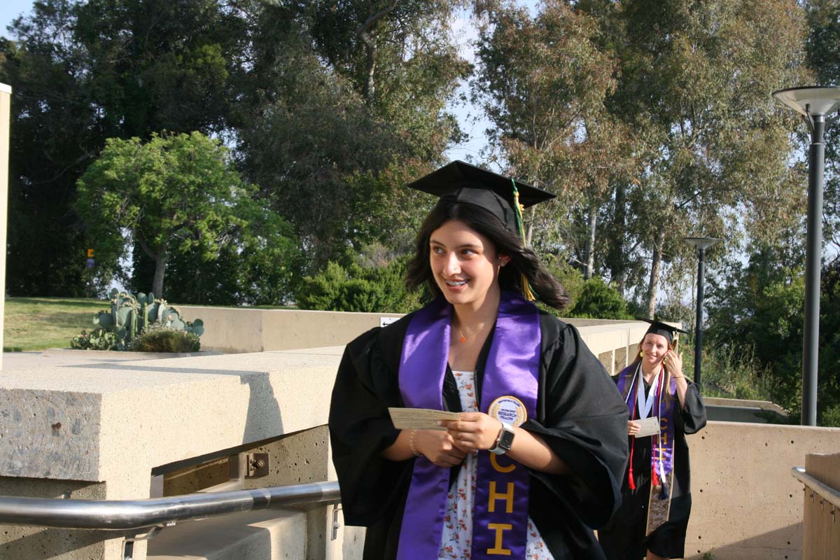 Graduates at Commencement