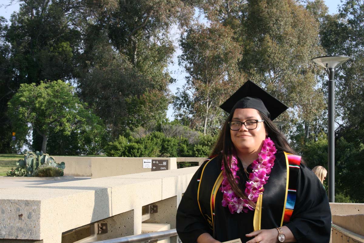 Graduates at Commencement