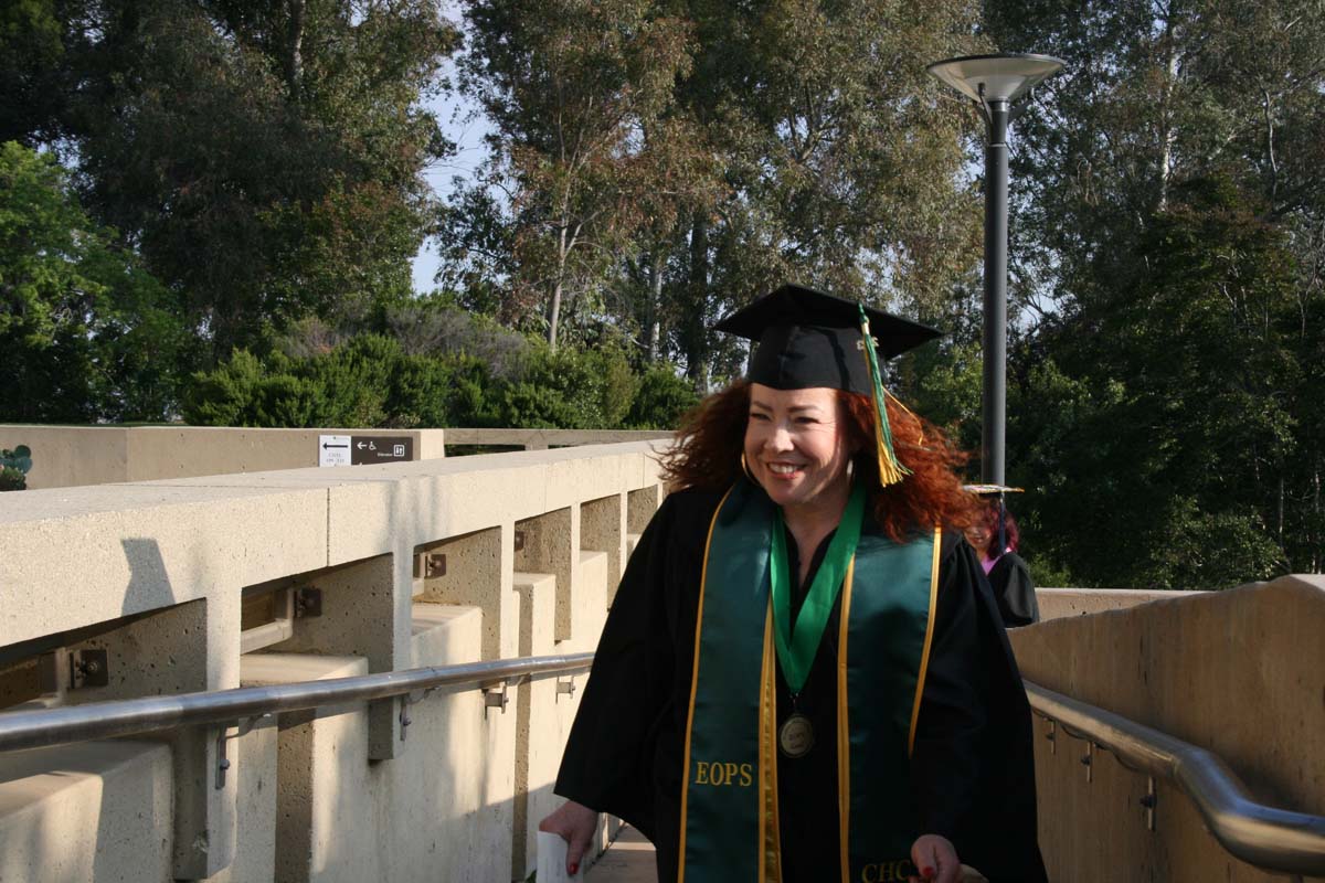 Graduates at Commencement