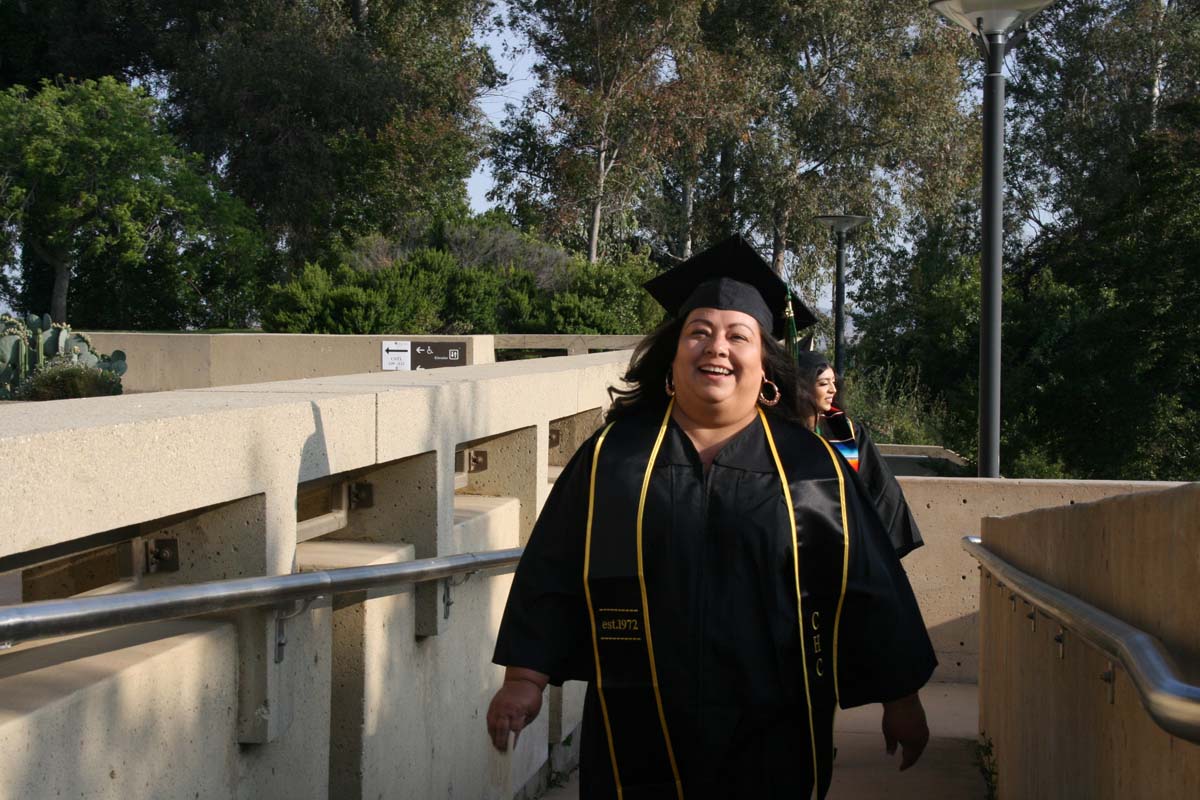 Graduates at Commencement