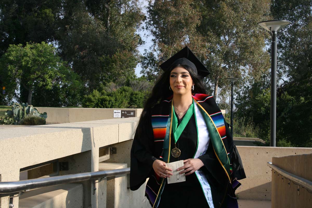 Graduates at Commencement