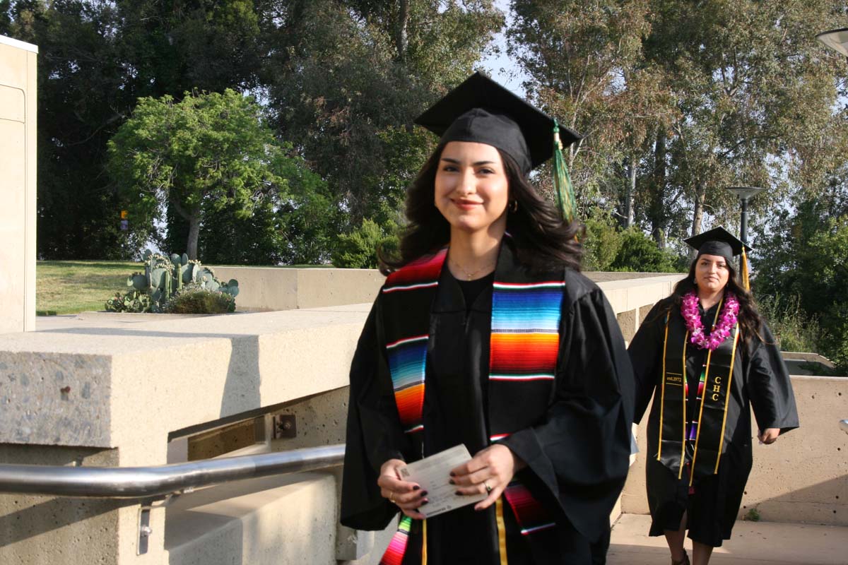 Graduates at Commencement