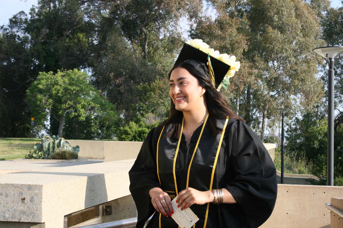 Graduates at Commencement