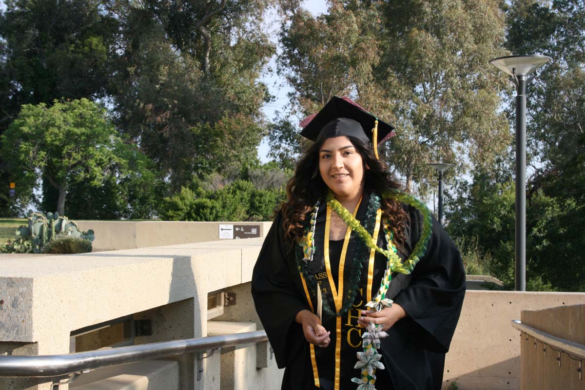 Graduates at Commencement