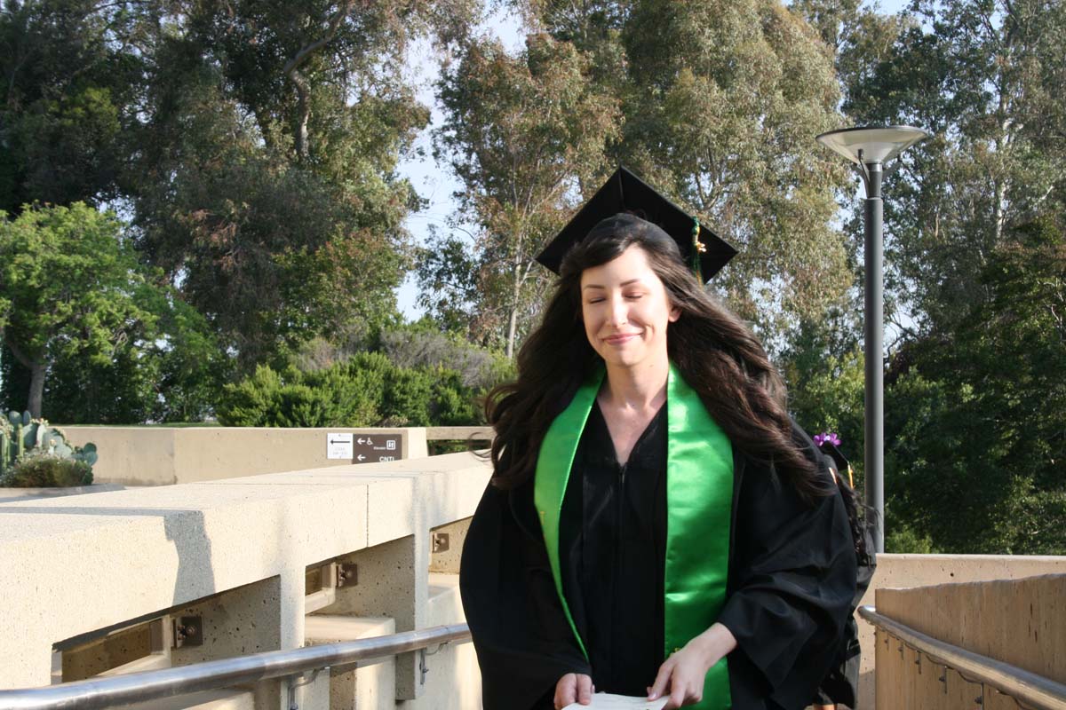 Graduates at Commencement