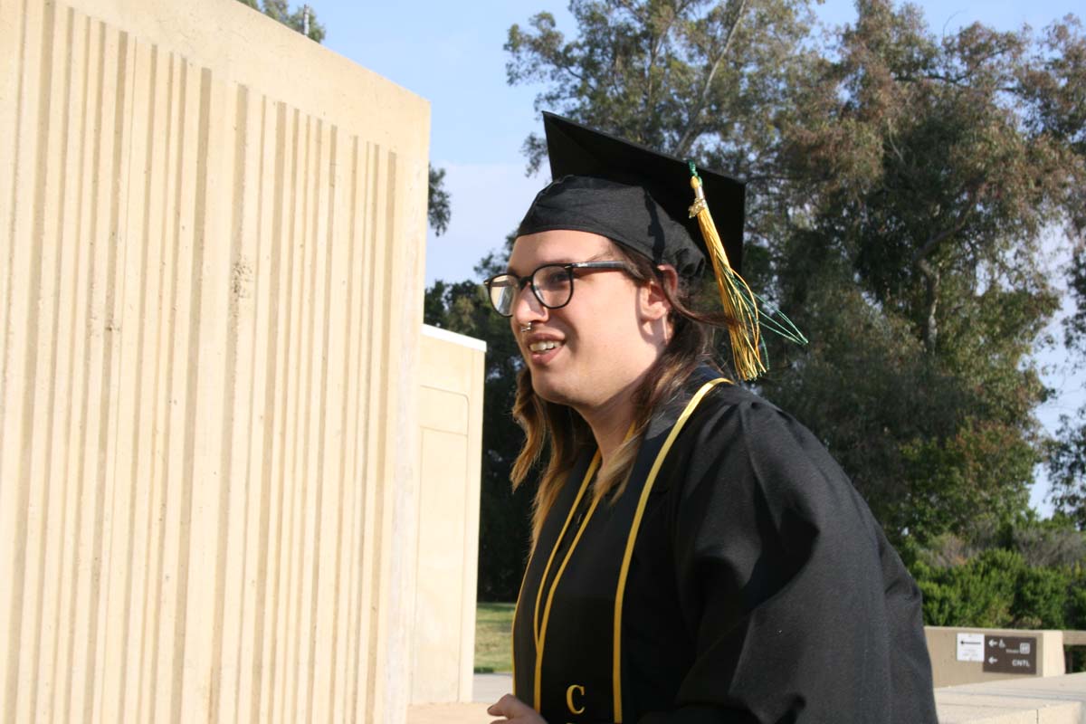 Graduates at Commencement