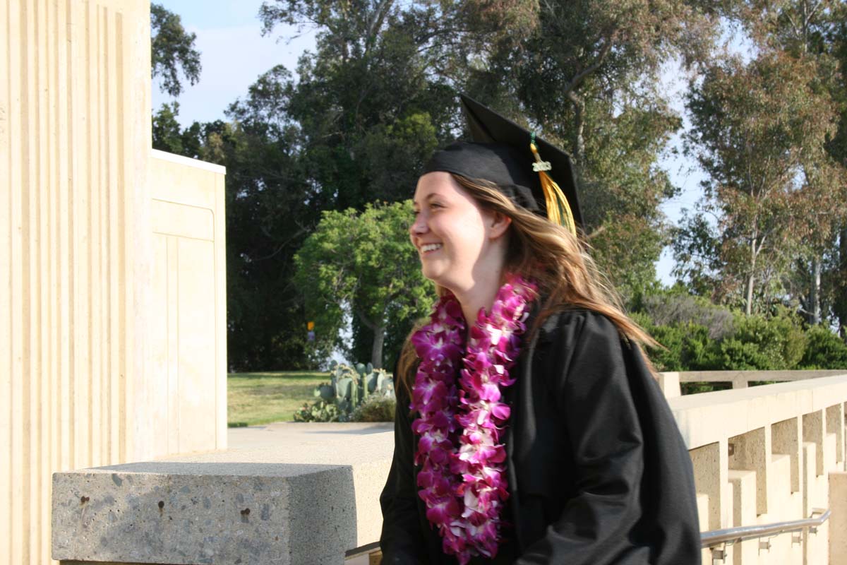 Graduates at Commencement