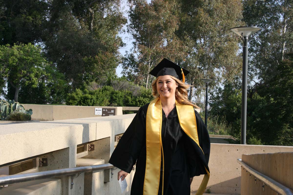 Graduates at Commencement