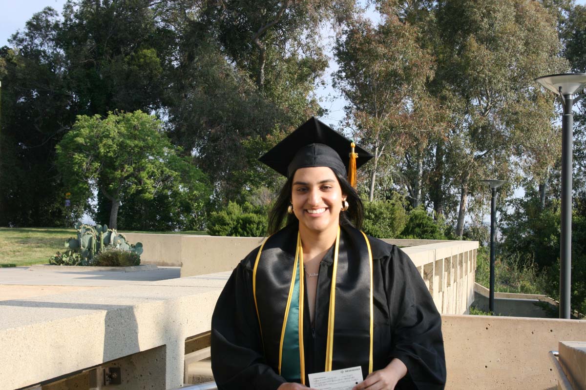 Graduates at Commencement