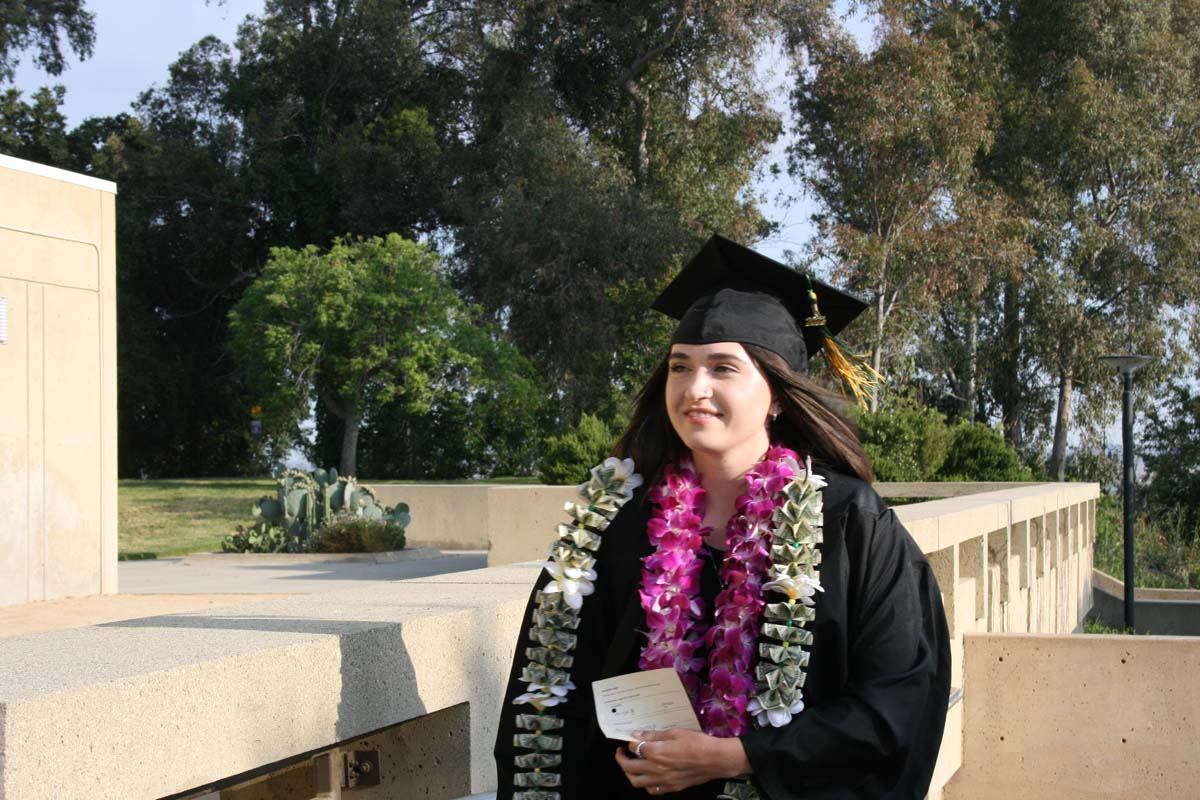 Graduates at Commencement