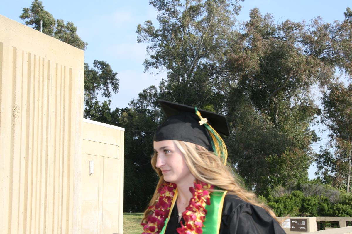 Graduates at Commencement