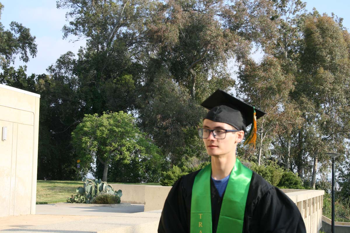 Graduates at Commencement