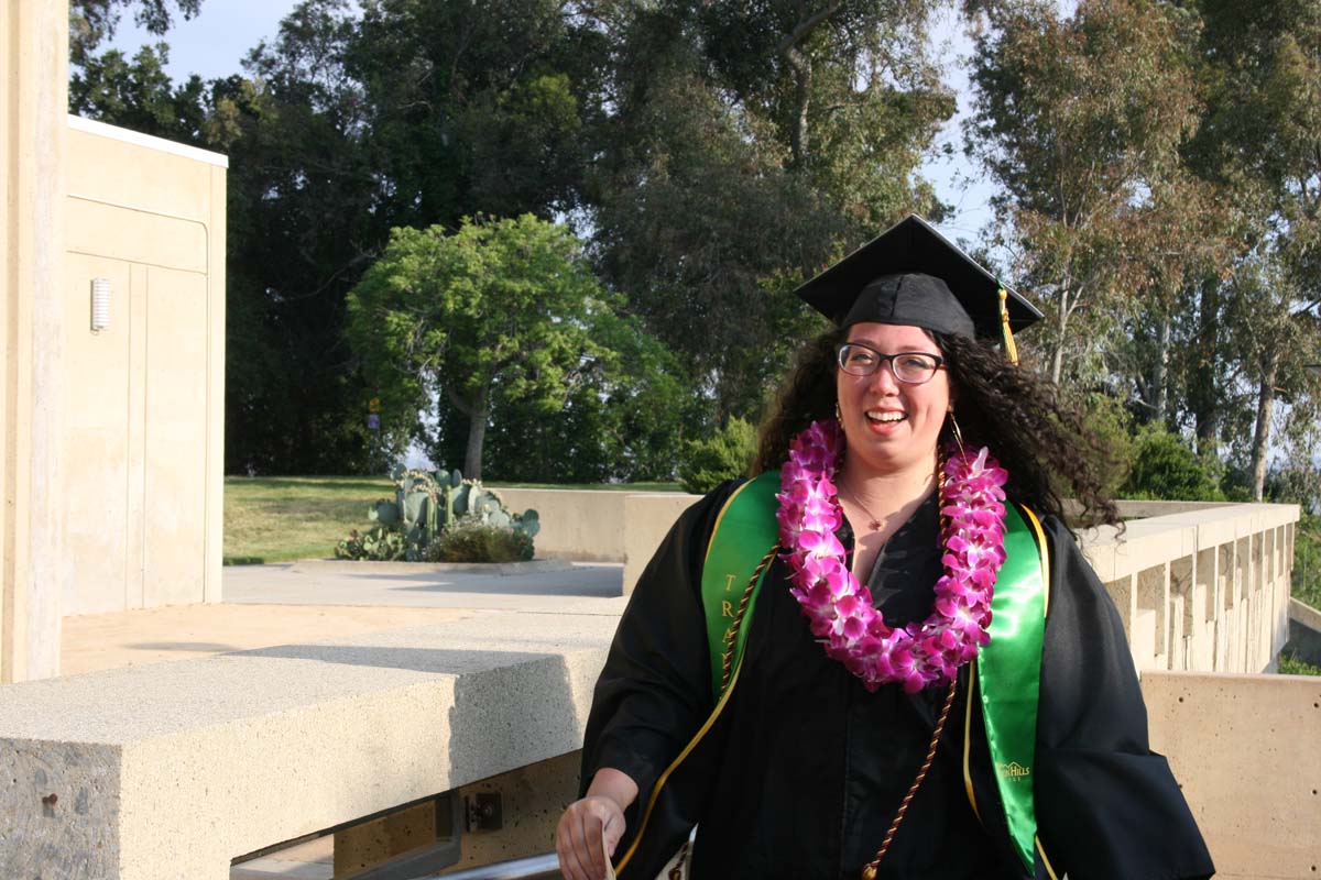 Graduates at Commencement