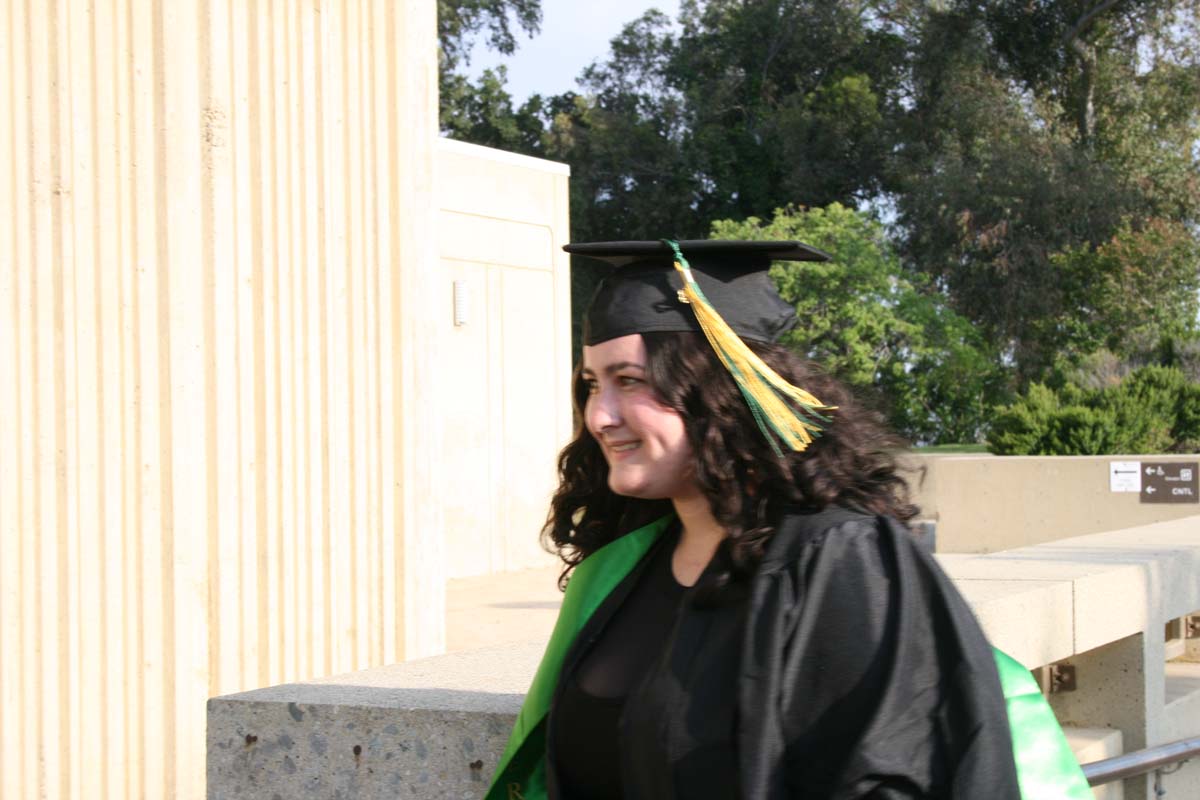 Graduates at Commencement