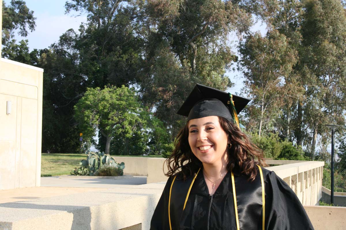 Graduates at Commencement