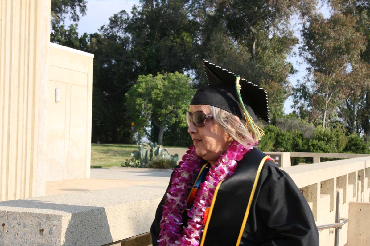 Graduates at Commencement