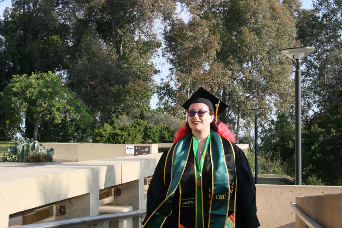 Graduates at Commencement