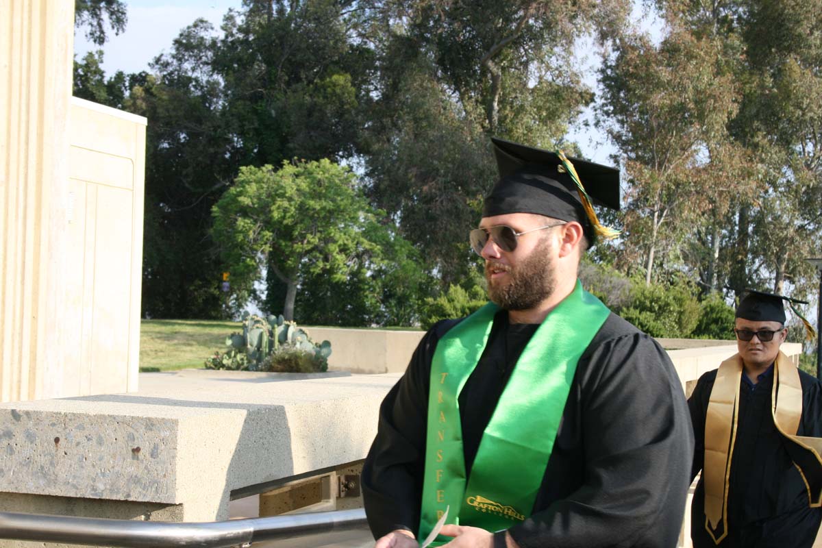 Graduates at Commencement