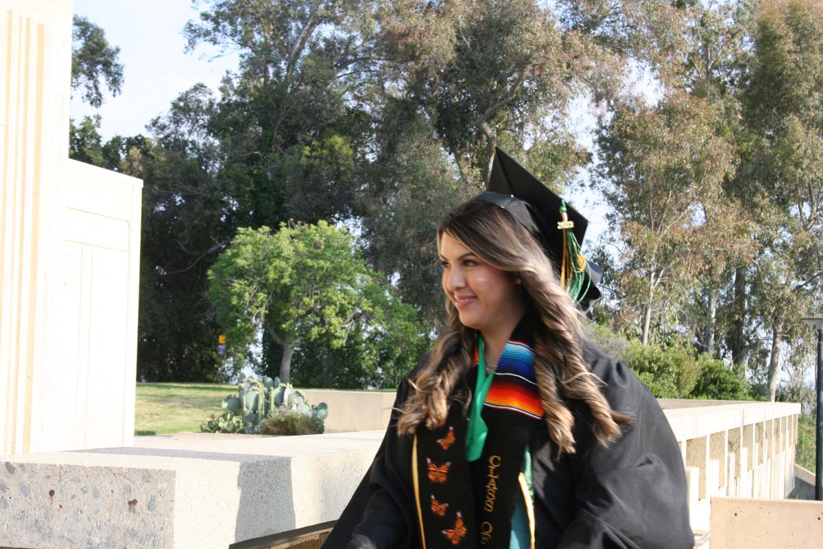 Graduates at Commencement