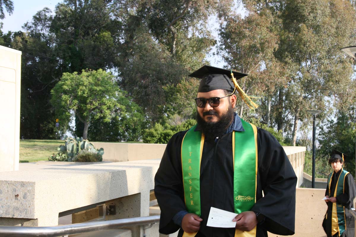 Graduates at Commencement