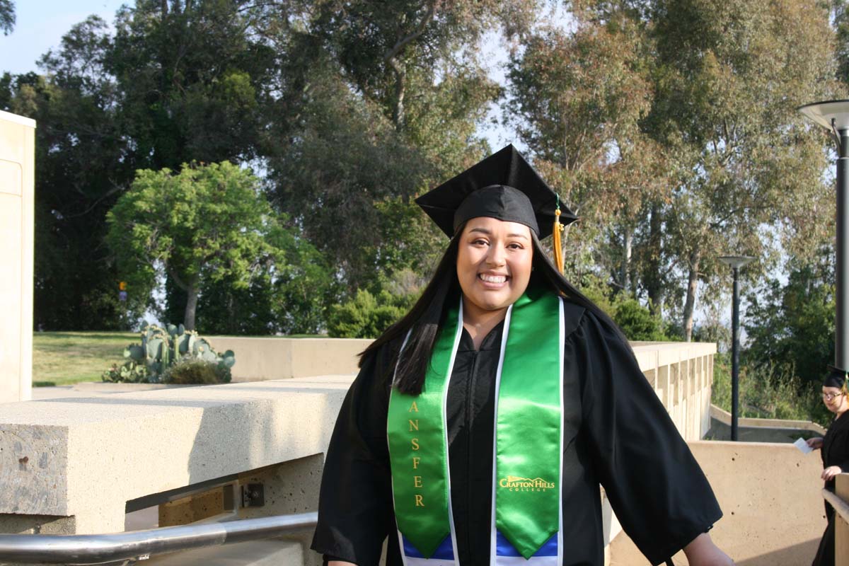 Graduates at Commencement