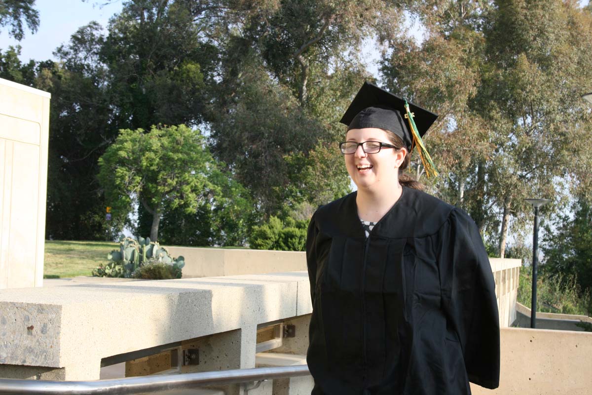 Graduates at Commencement