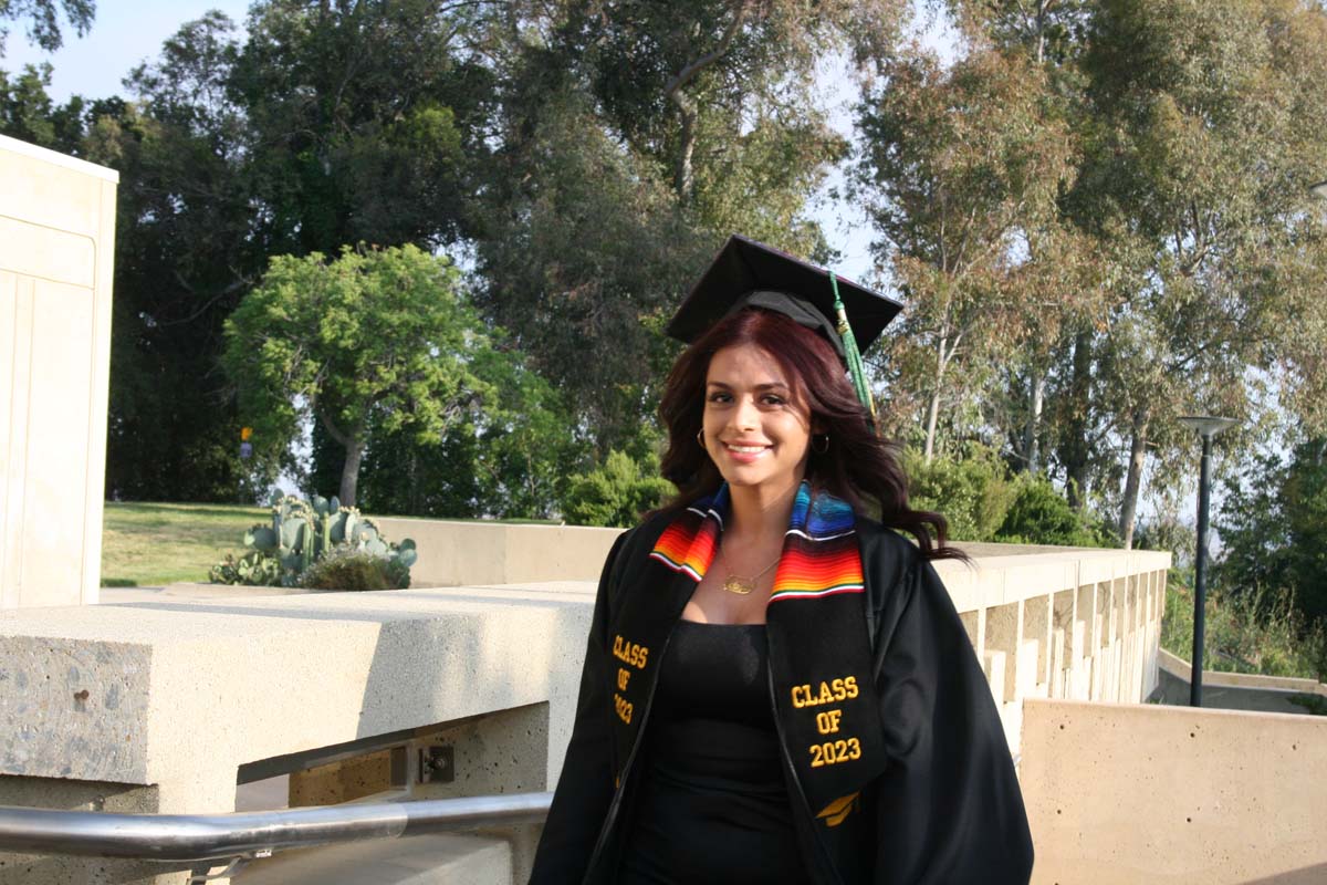 Graduates at Commencement