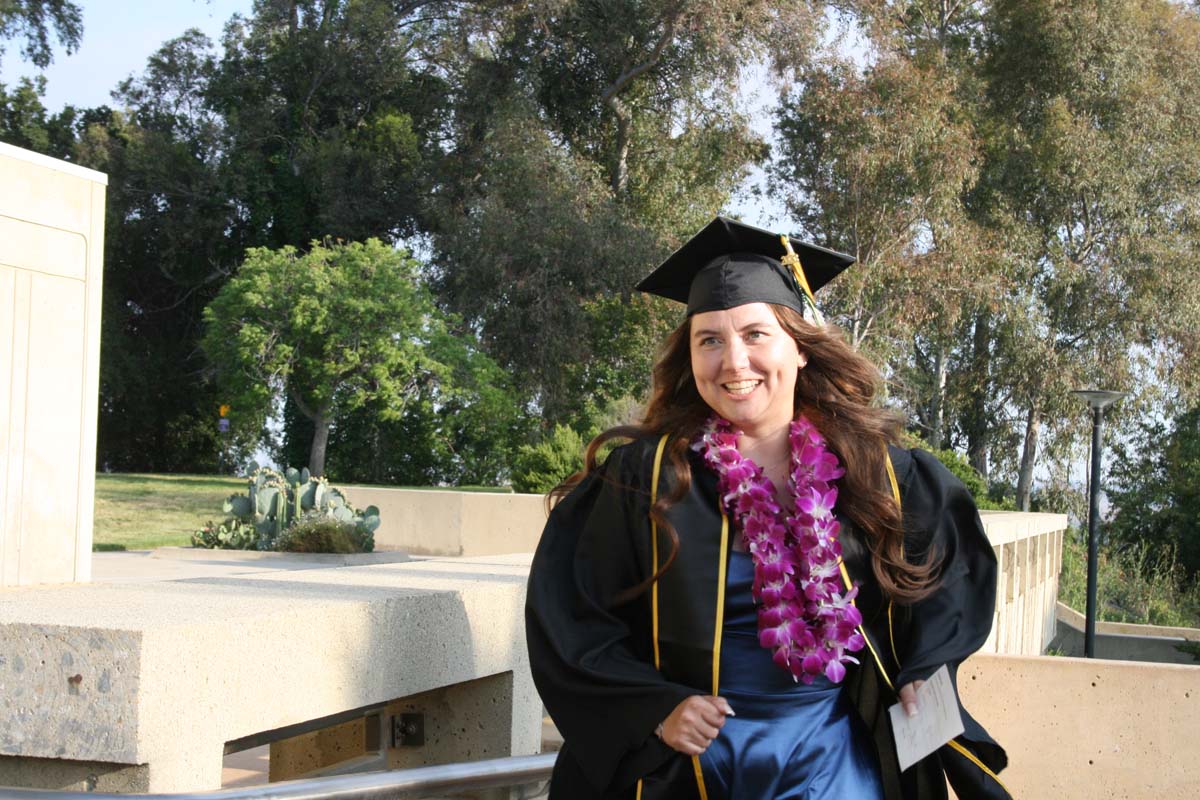 Graduates at Commencement