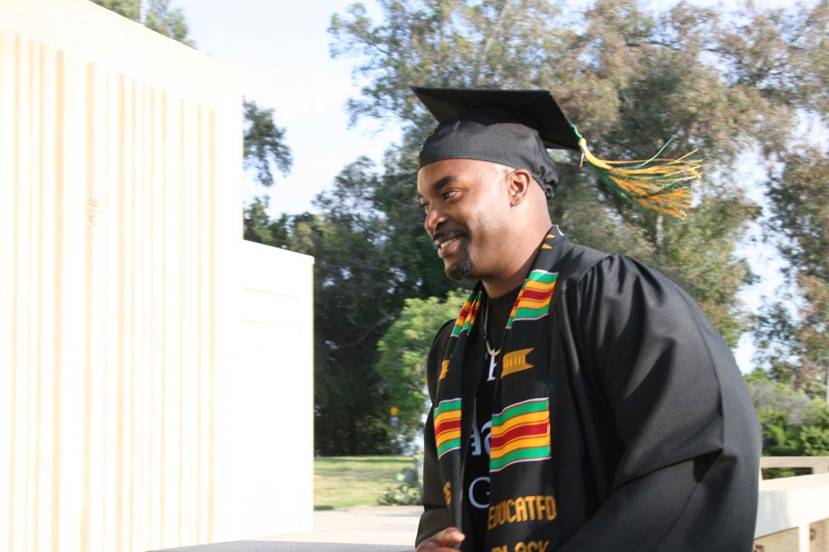 Graduates at Commencement