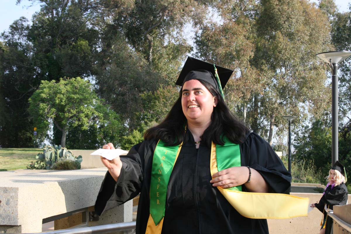 Graduates at Commencement