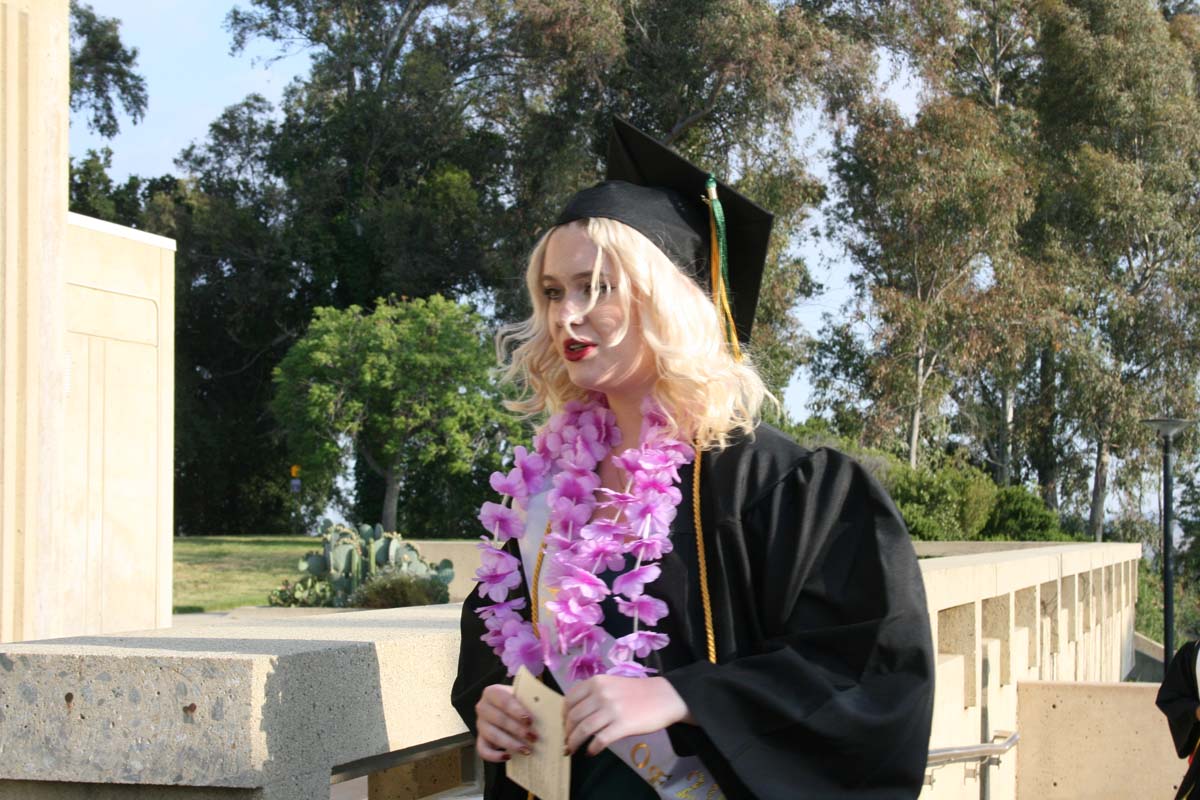 Graduates at Commencement