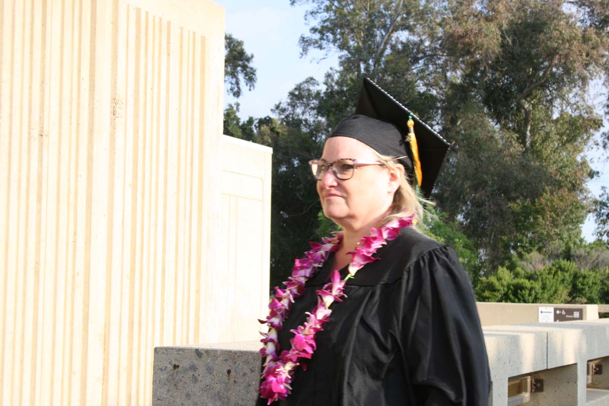 Graduates at Commencement