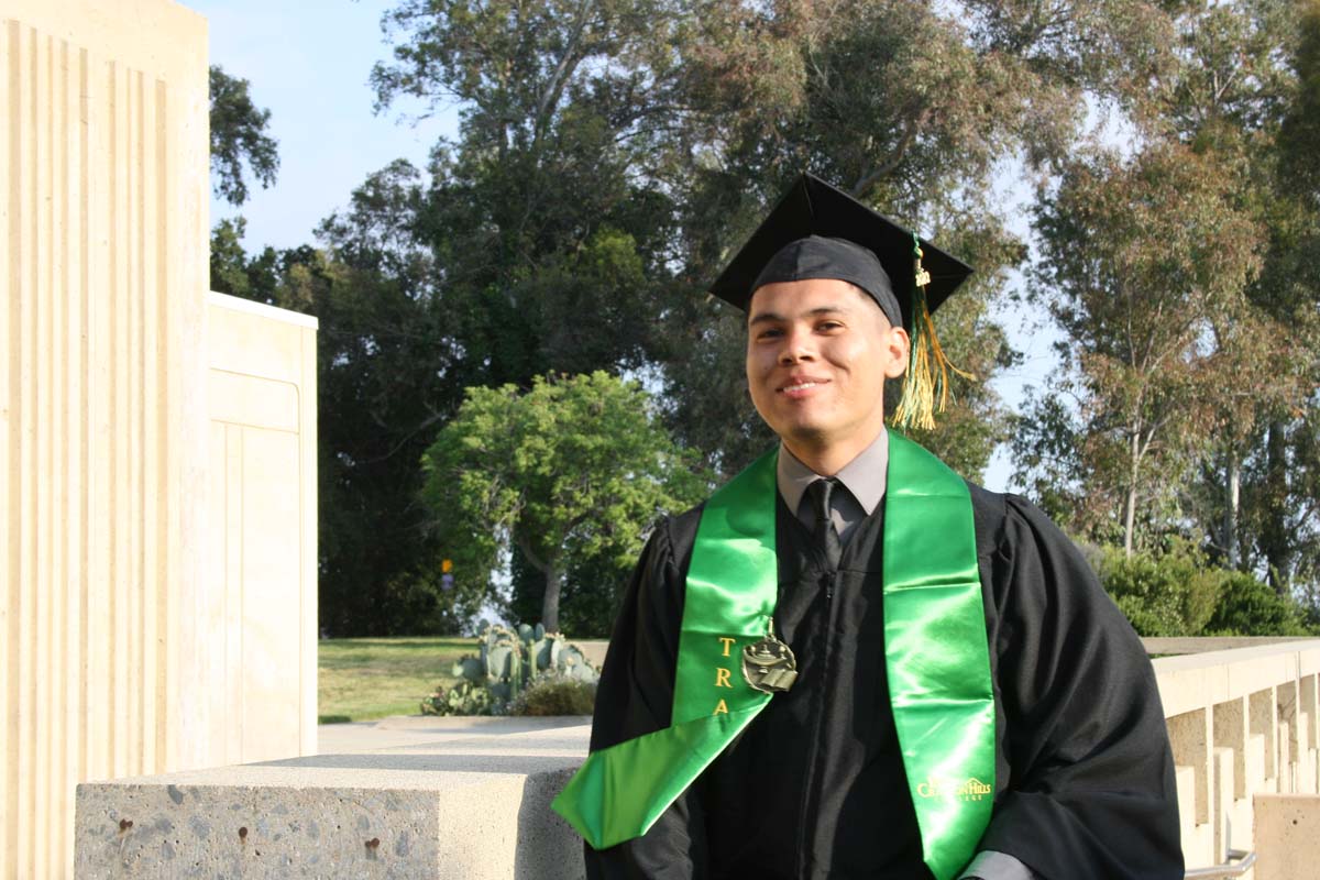 Graduates at Commencement