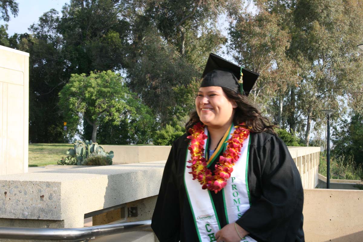 Graduates at Commencement