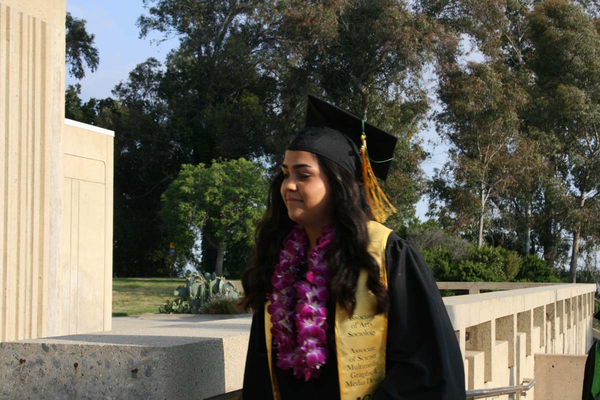 Graduates at Commencement