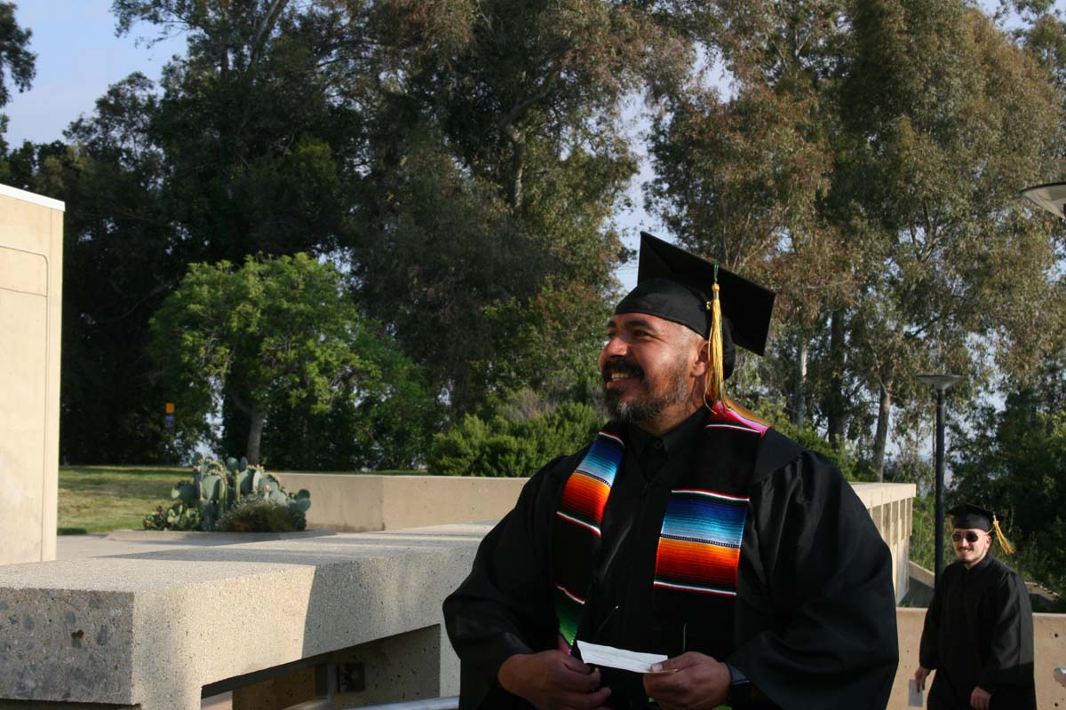 Graduates at Commencement