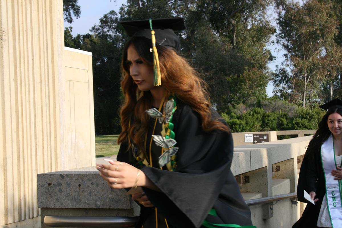 Graduates at Commencement