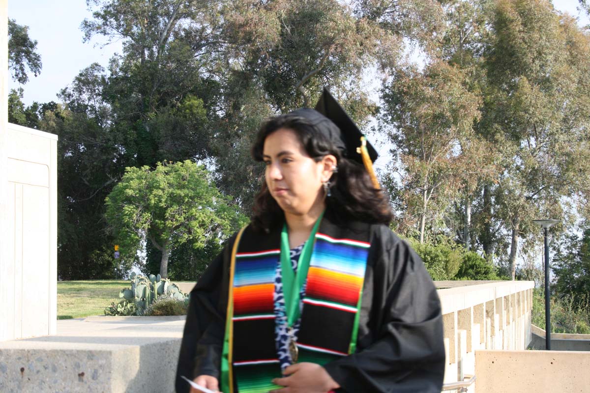 Graduates at Commencement