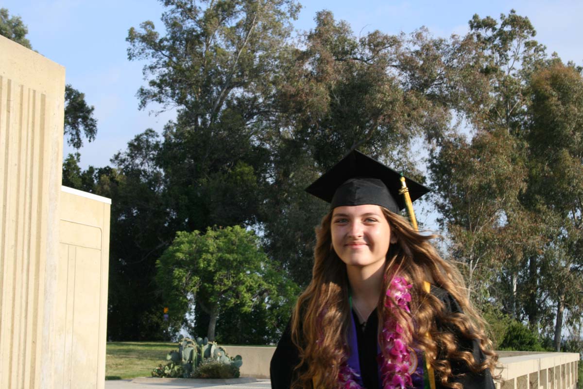 Graduates at Commencement