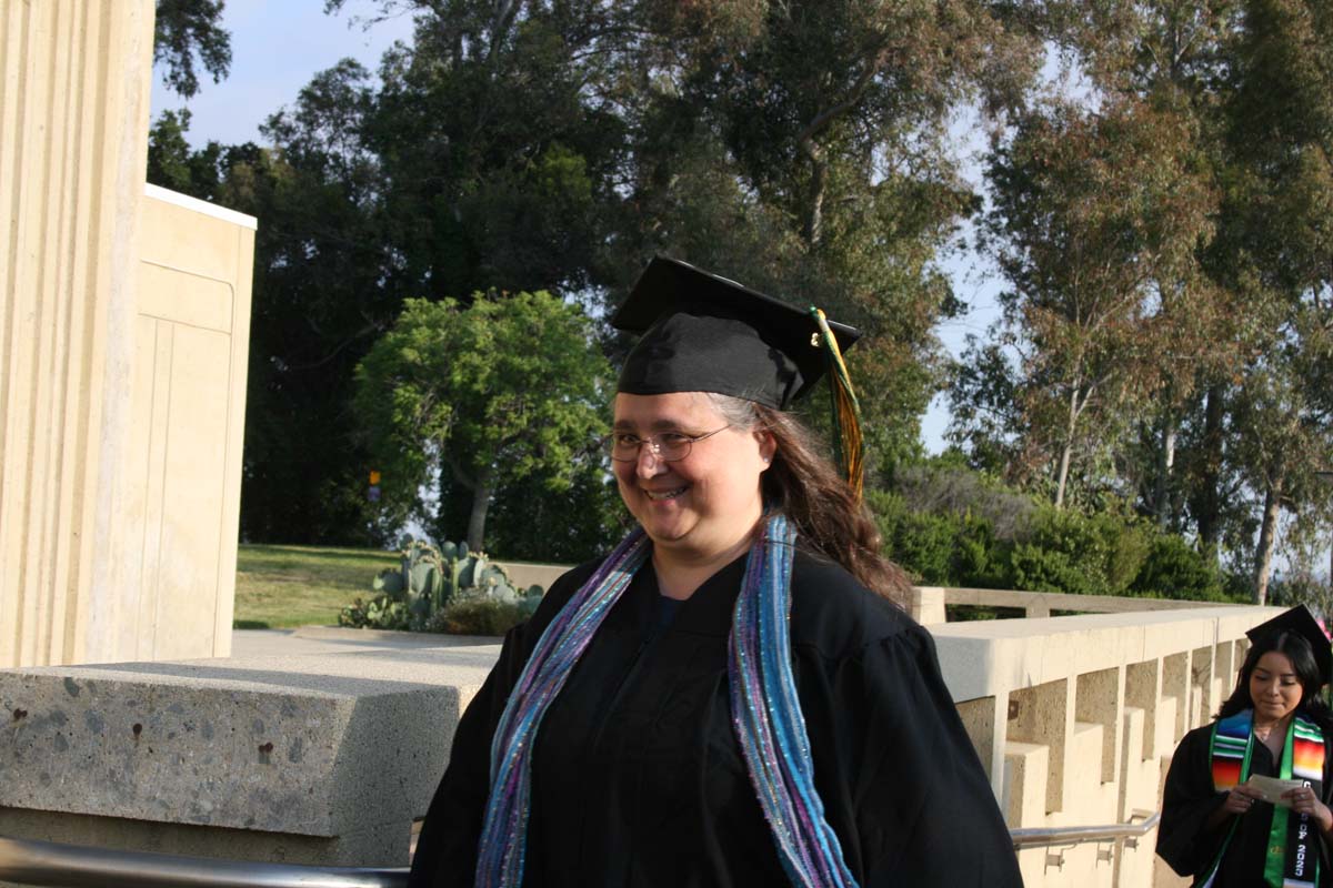 Graduates at Commencement