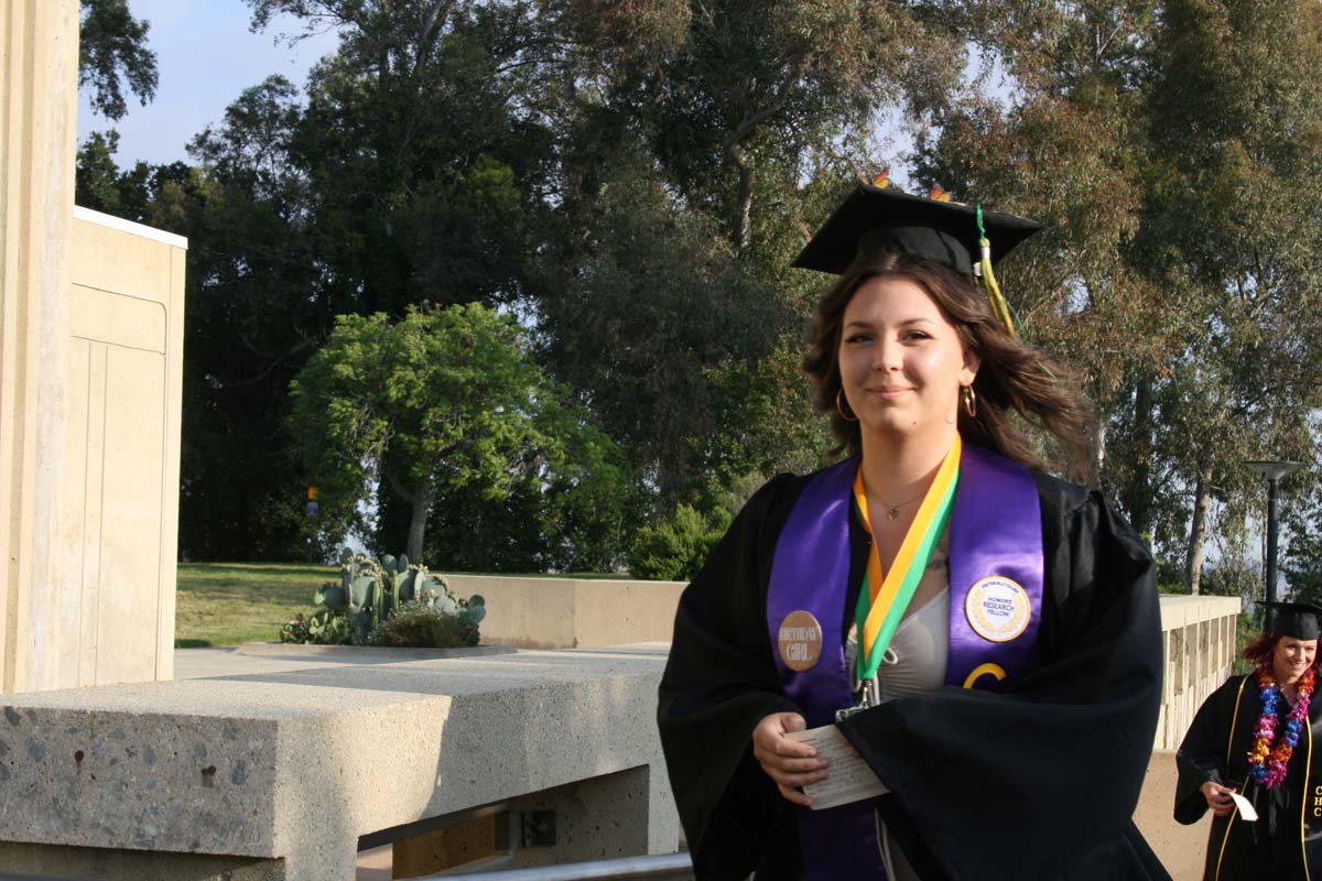 Graduates at Commencement