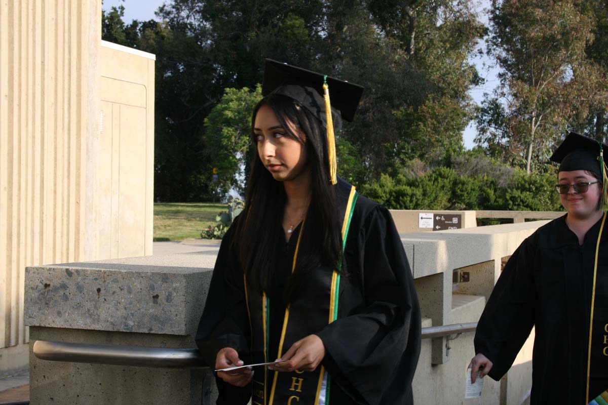 Graduates at Commencement