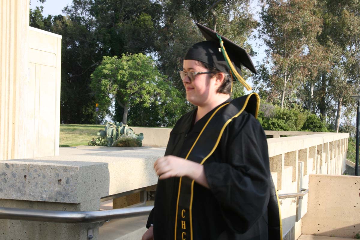 Graduates at Commencement