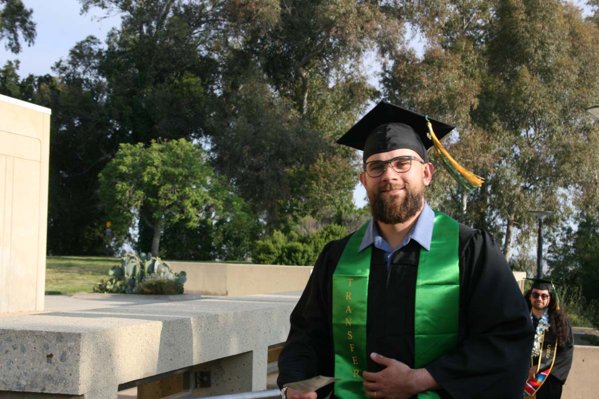 Graduates at Commencement