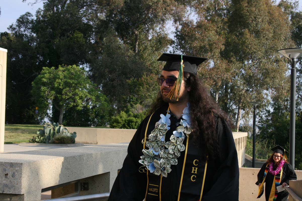 Graduates at Commencement